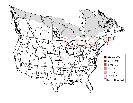 American Woodcock Breeding Map