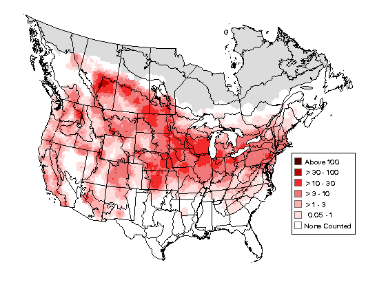 House Wren Breeding Map